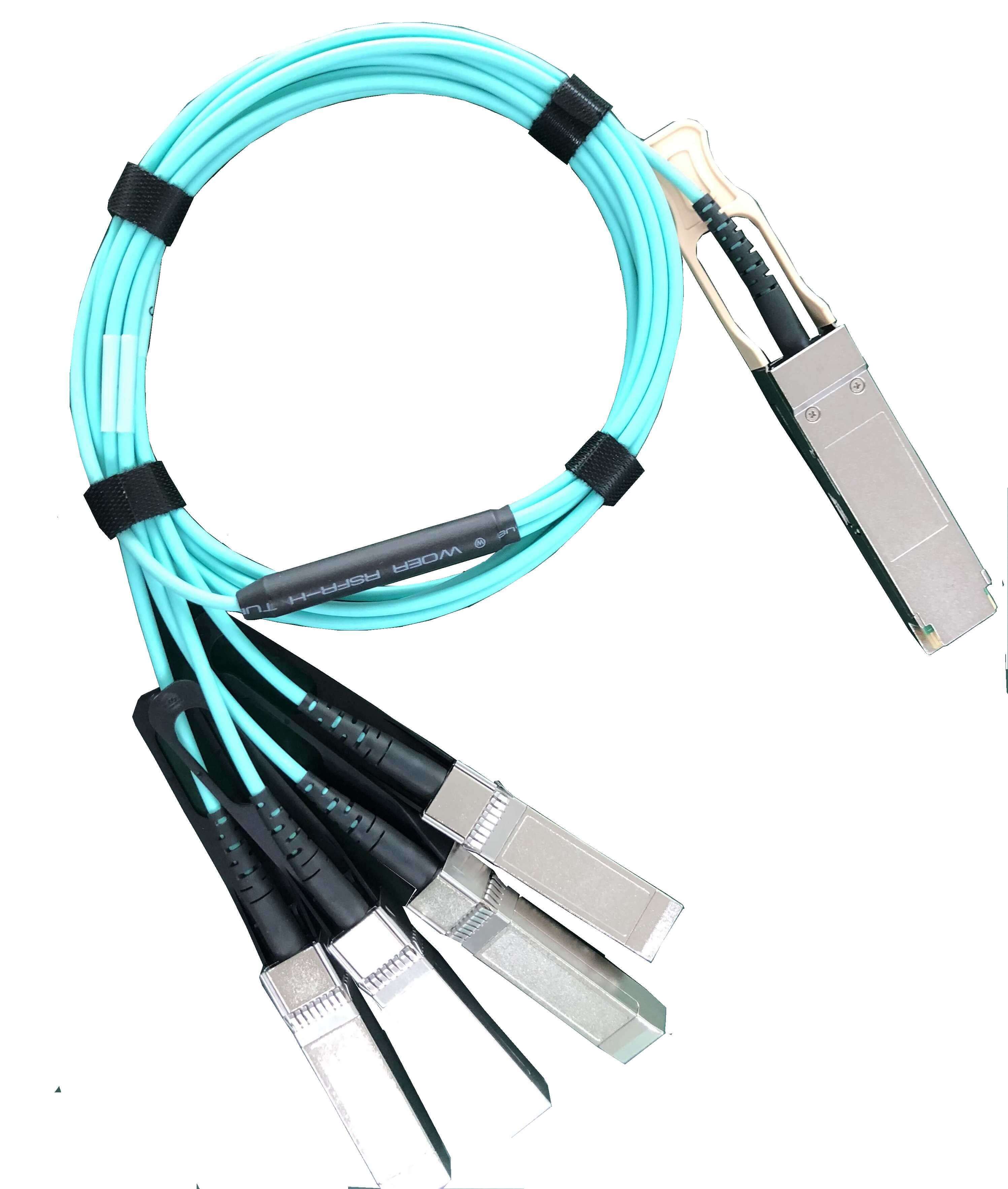 AOC 100G 一带四 OM3